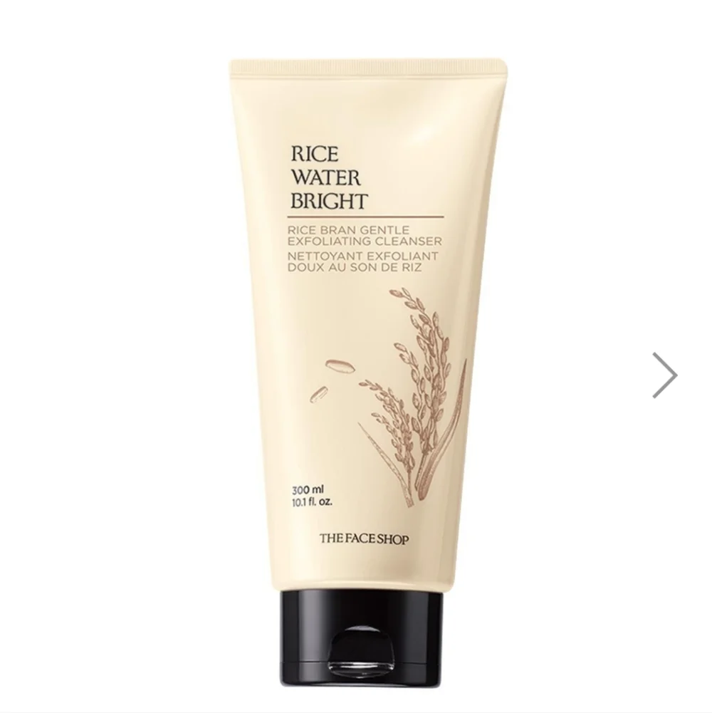 The Face Shop Rice Water Bright Gentle Exfoliating Cleanser New